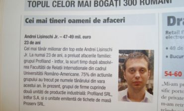 De ziua lui, Andrei Lişinschi jr. a primit cadou de la tata un loc în Top 300