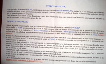 Avocatul fără procese Mihai Manoliu se înjură singur de mamă, tată şi alegeri