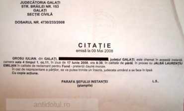 Iulian Grosu - obligat să plătească 100 de milioane de lei daune morale, sanchi, pentru calomnie şi insultă